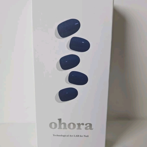 Ohora semi cured gel nail strips "Noble Navy" New Box! - Picture 4 of 6